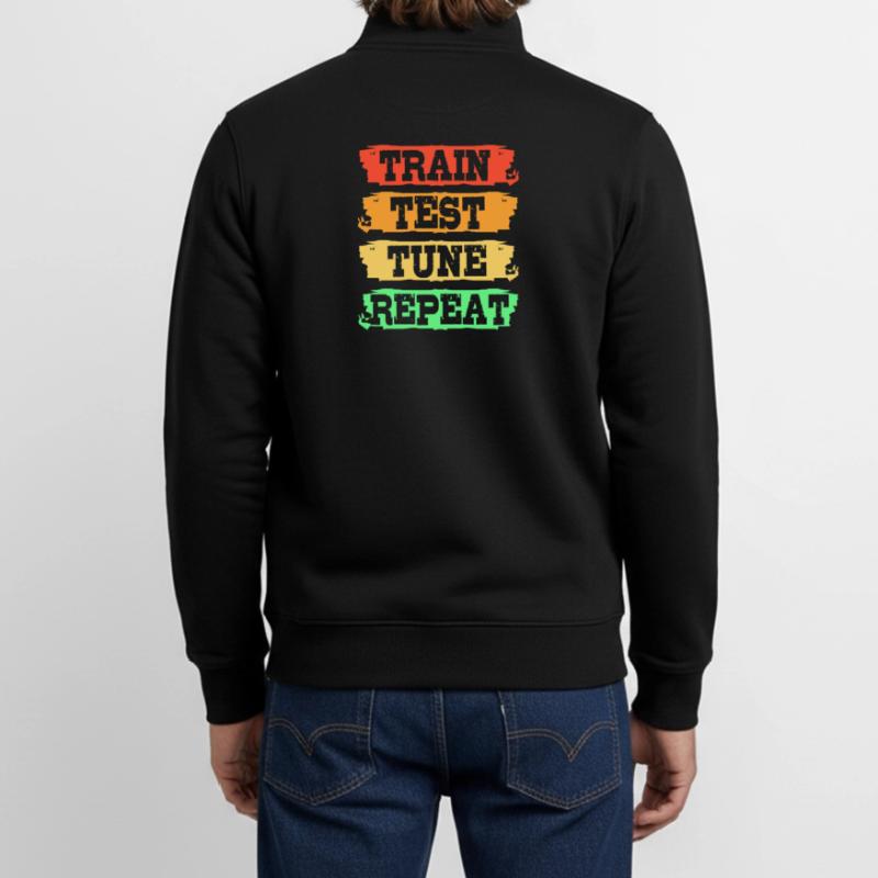 Programmeur codeur GPT Sweat zippé unisexe en coton bio Stanley/Stella