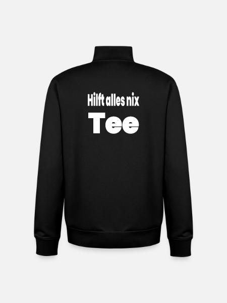 Tea - Unisex Organic Zip Sweatshirt by Stanley/Stella - black