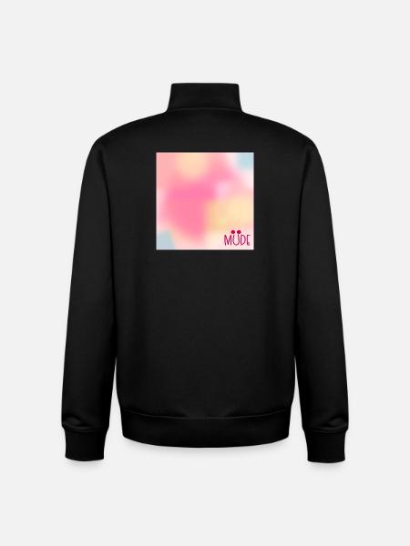 Himmel Stimmung Müde - Unisex Organic Zip Sweatshirt von Stanley/Stella - Schwarz
