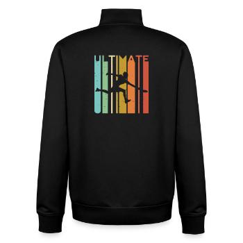 Ultimativer Regenbogen-Akrobat - Unisex Organic Zip Sweatshirt von Stanley/Stella - Schwarz - Hinten - AI Model Male 185 light (185cm)