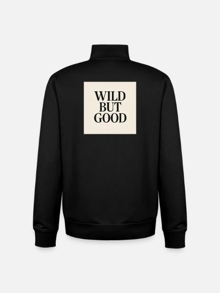 78BA7F94-238B-4308-97DB-99BE7A67FFE7_7 - Unisex Organic Zip Sweatshirt by Stanley/Stella - black
