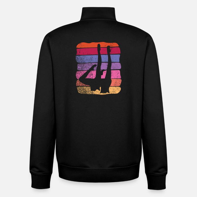 Artistic Swim Team Synchronschwimmen - Unisex Organic Zip Sweatshirt von Stanley/Stella - Schwarz