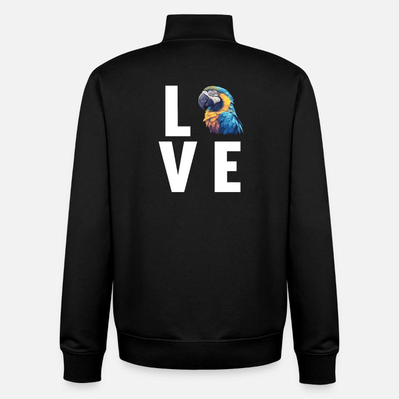 Aras Ara - Unisex Organic Zip Sweatshirt von Stanley/Stella - Schwarz