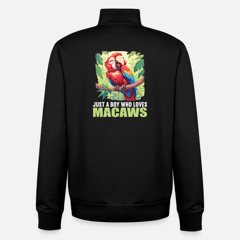Aras Ara - Unisex Organic Zip Sweatshirt von Stanley/Stella - Schwarz