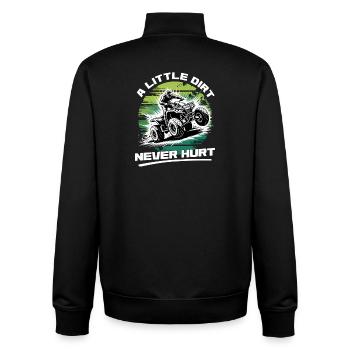 Quad ATV Garçons Hommes Quad Wheeler - Sweat zippé unisexe en coton bio Stanley/Stella - noir - Dos - AI Model Male 185 light (185cm)