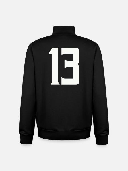 13 - Unisex Organic Zip Sweatshirt by Stanley/Stella - black
