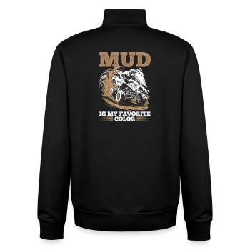 Quad ATV Garçons Hommes Quad Wheeler - Sweat zippé unisexe en coton bio Stanley/Stella - noir - Dos - AI Model Male 185 light (185cm)