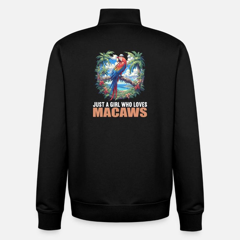 Aras Ara - Unisex Organic Zip Sweatshirt von Stanley/Stella - Schwarz