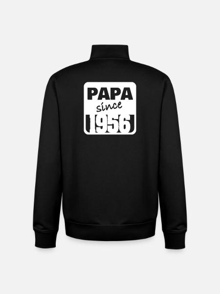 1956 - Unisex Organic Zip Sweatshirt by Stanley/Stella - black