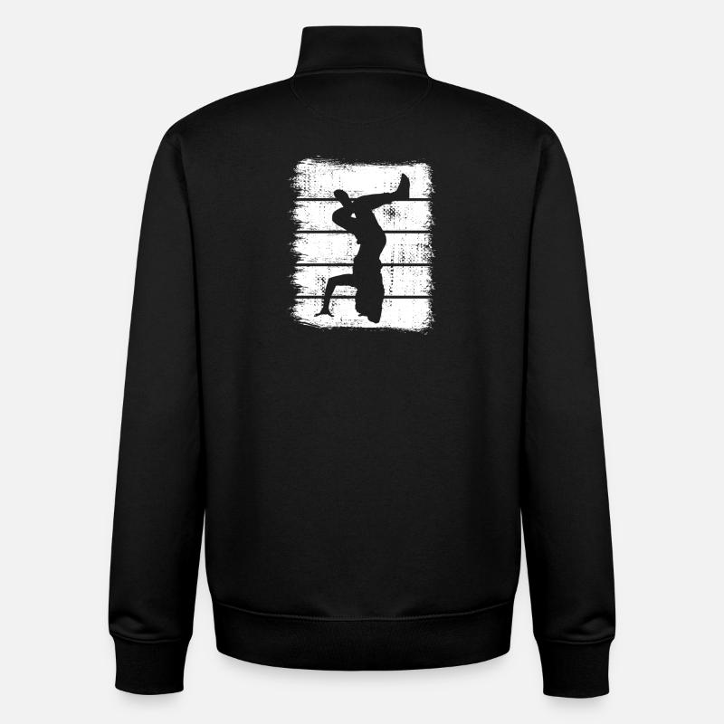 Breakdancer - Unisex Organic Zip Sweatshirt von Stanley/Stella - Schwarz