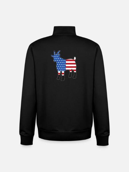 Livestock breeders Livestock - Unisex Organic Zip Sweatshirt by Stanley/Stella - black
