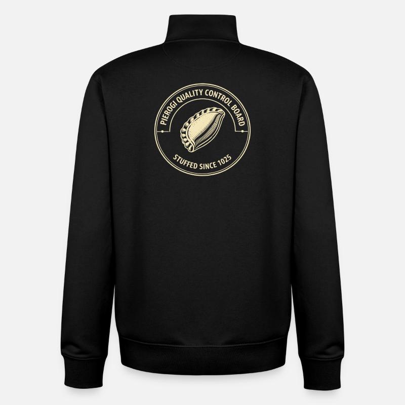 Tableau de contrôle qualité Pierogi - Sweat zippé unisexe en coton bio Stanley/Stella - noir