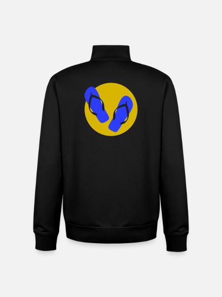 Endlich Ferien! - Unisex Organic Zip Sweatshirt von Stanley/Stella - Schwarz