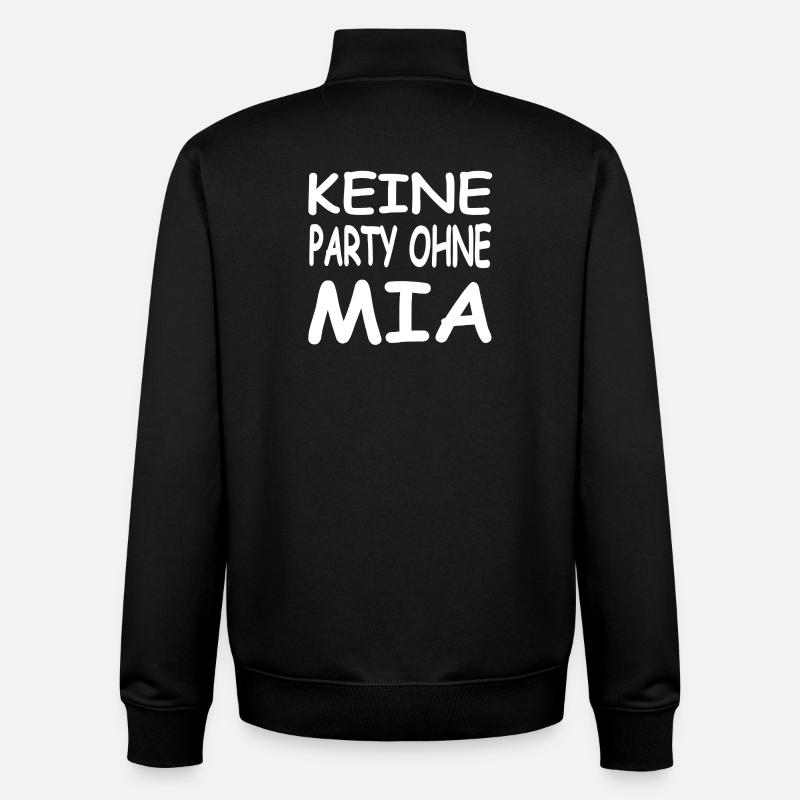 Mia - Unisex Organic Zip Sweatshirt von Stanley/Stella - Schwarz