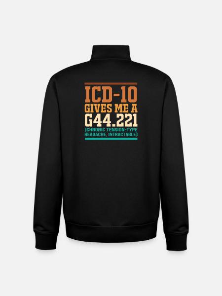 Programmeur médical - Sweat zippé unisexe en coton bio Stanley/Stella - noir