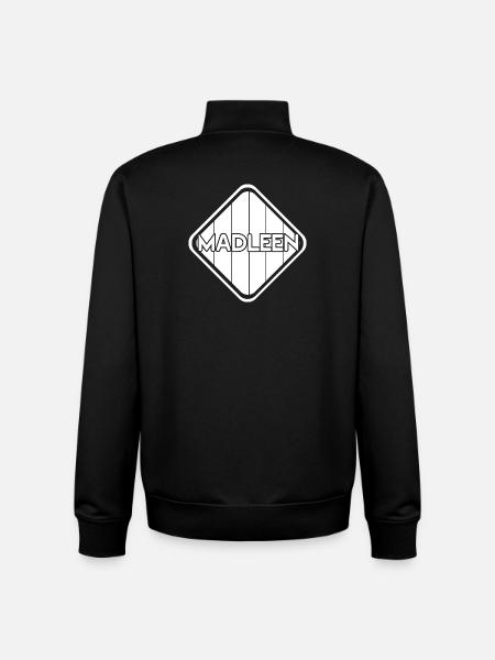 Cadeau avant - Sweat zippé unisexe en coton bio Stanley/Stella - noir