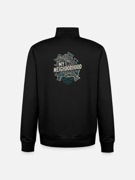 Local Love Berlin - Unisex Organic Zip Sweatshirt von Stanley/Stella - Schwarz