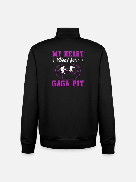 My Heart Beat Arena - Unisex Organic Zip Sweatshirt by Stanley/Stella - black