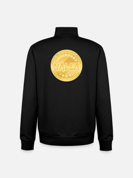 Cadeau pour Nalea - Sweat zippé unisexe en coton bio Stanley/Stella - noir