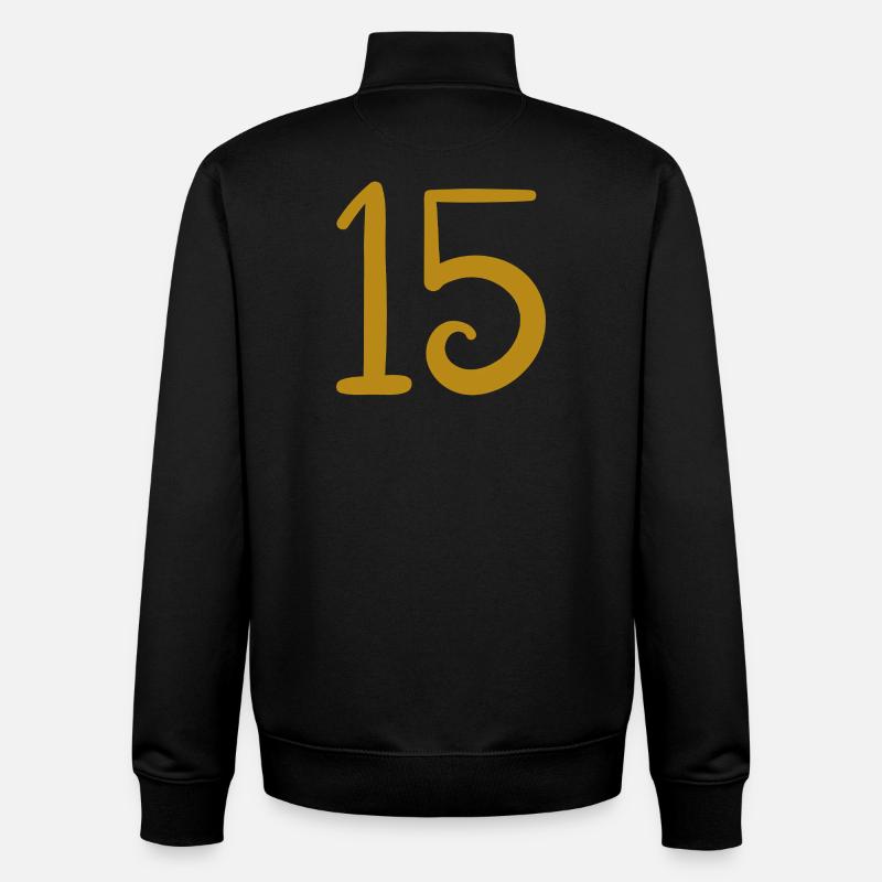 15 - Unisex Organic Zip Sweatshirt von Stanley/Stella - Schwarz