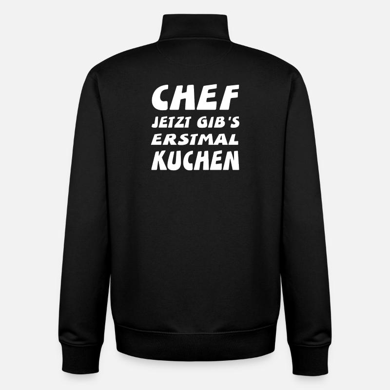 Chef - Unisex Organic Zip Sweatshirt von Stanley/Stella - Schwarz
