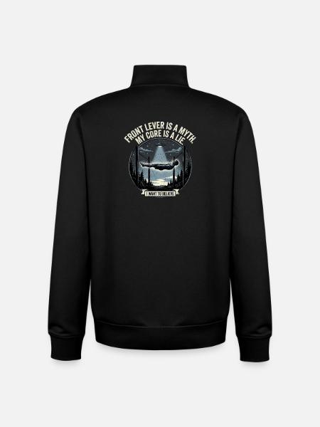Believe In Calisthenics - Unisex Organic Zip Sweatshirt von Stanley/Stella - Schwarz
