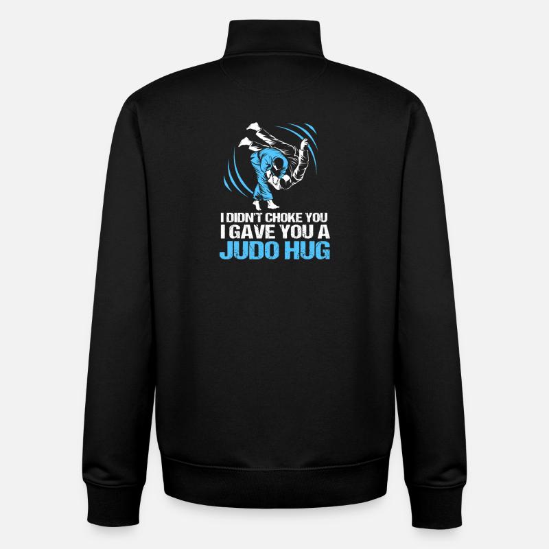 Judo - Unisex Organic Zip Sweatshirt von Stanley/Stella - Schwarz