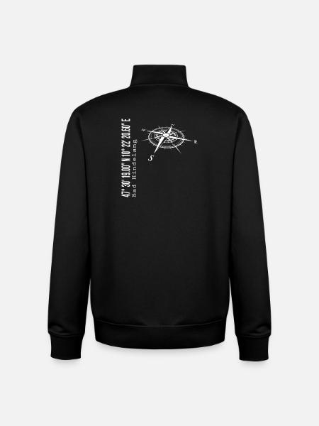 Bad Hindelang - Unisex Organic Zip Sweatshirt by Stanley/Stella - black