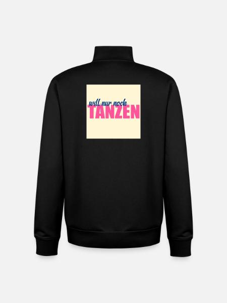 Leidenschaft Tanzen - Unisex Organic Zip Sweatshirt von Stanley/Stella - Schwarz