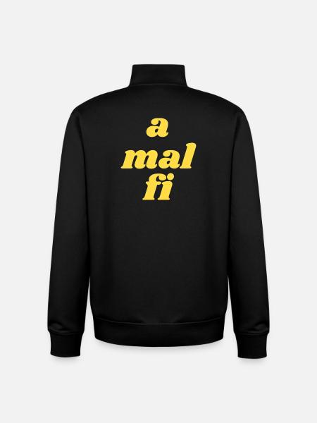 a mal fi - Unisex Organic Zip Sweatshirt von Stanley/Stella - Schwarz