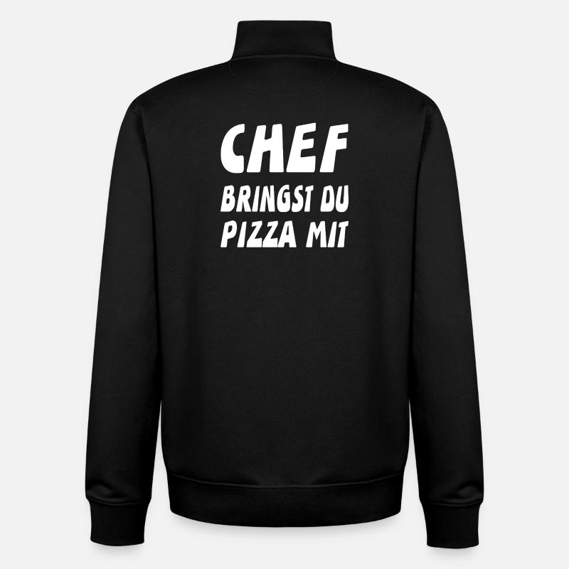 Chef - Unisex Organic Zip Sweatshirt von Stanley/Stella - Schwarz