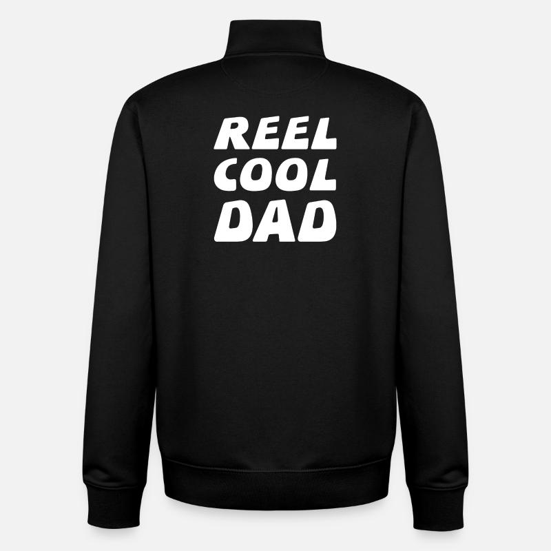 Vater - Unisex Organic Zip Sweatshirt von Stanley/Stella - Schwarz