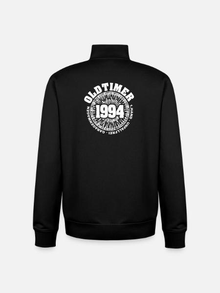 Oldtimer 1994 - Unisex Organic Zip Sweatshirt von Stanley/Stella - Schwarz