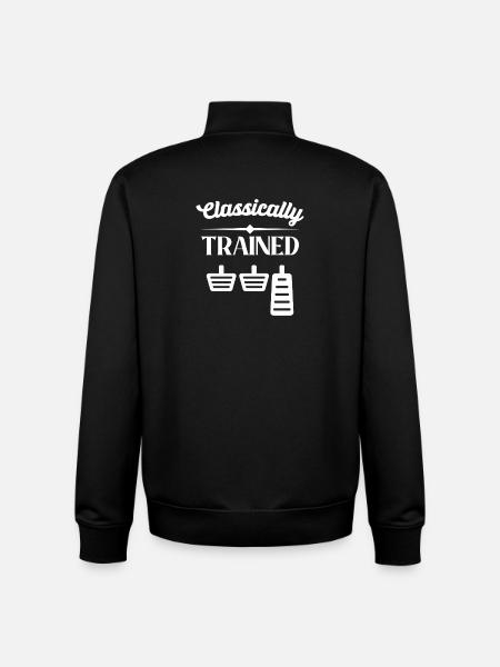 Passionné d’automobiles classique, mécanicien automobile - Sweat zippé unisexe en coton bio Stanley/Stella - noir