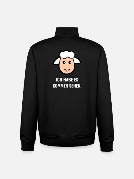Ich habe es kommen sehen. - Unisex Organic Zip Sweatshirt von Stanley/Stella - Schwarz
