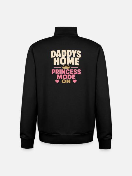 Welcome Home, Dad Military Homecoming - Unisex Organic Zip Sweatshirt by Stanley/Stella - black