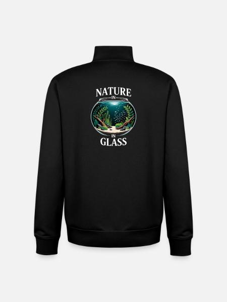 Nature In Glass Aquascaping Dream - Unisex Organic Zip Sweatshirt by Stanley/Stella - black