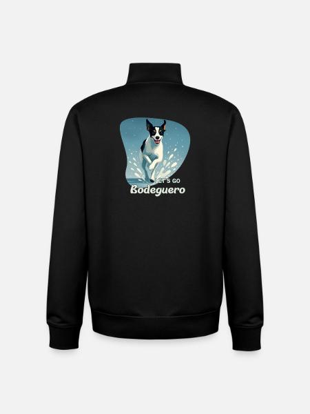Bodeguero_Running - Unisex Organic Zip Sweatshirt von Stanley/Stella - Schwarz