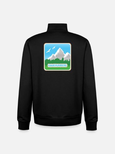 Berg Kamerunberg - Unisex Organic Zip Sweatshirt von Stanley/Stella - Schwarz