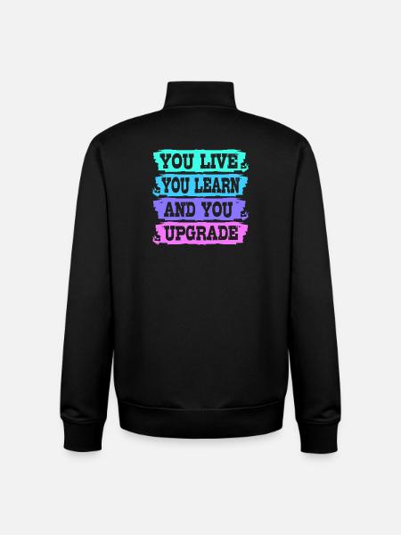 Divorce - Unisex Organic Zip Sweatshirt by Stanley/Stella - black