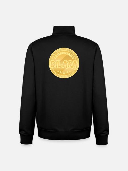 Daniel - Sweat zippé unisexe en coton bio Stanley/Stella - noir