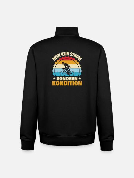 Kein Strom - Unisex Organic Zip Sweatshirt von Stanley/Stella - Schwarz