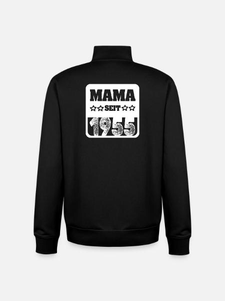Baby 1955 - Unisex Organic Zip Sweatshirt von Stanley/Stella - Schwarz