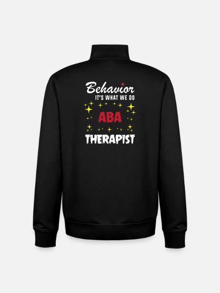 Verhaltenstherapie Therapie Verhalten - Unisex Organic Zip Sweatshirt von Stanley/Stella - Schwarz