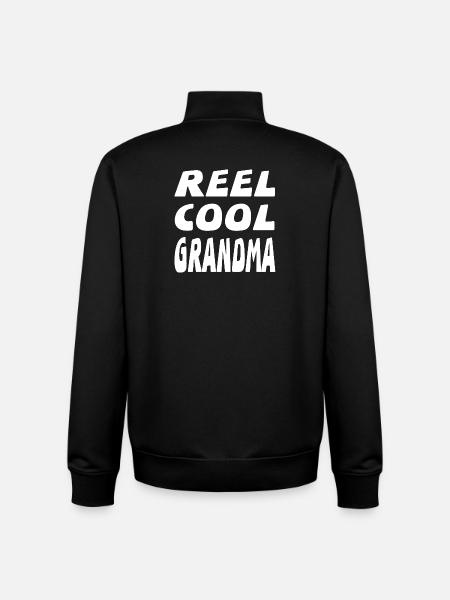 Oma - Unisex Organic Zip Sweatshirt von Stanley/Stella - Schwarz