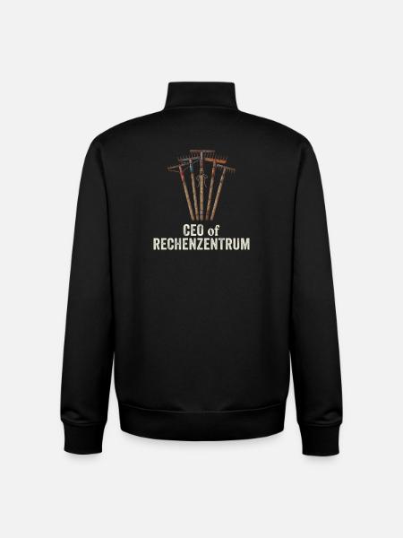Leiter Vom Rechenzentrum Gartenarbeit Gärtner - Unisex Organic Zip Sweatshirt von Stanley/Stella - Schwarz