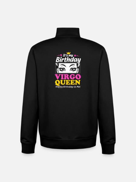 Sternzeichen Jungfrau - Unisex Organic Zip Sweatshirt von Stanley/Stella - Schwarz