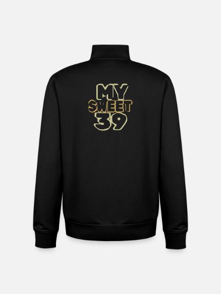 39 - Unisex Organic Zip Sweatshirt by Stanley/Stella - black