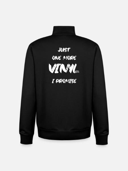 Vinyle - Sweat zippé unisexe en coton bio Stanley/Stella - noir