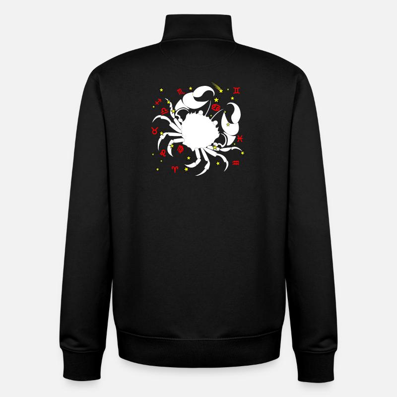 Hummer-Farbe - Unisex Organic Zip Sweatshirt von Stanley/Stella - Schwarz